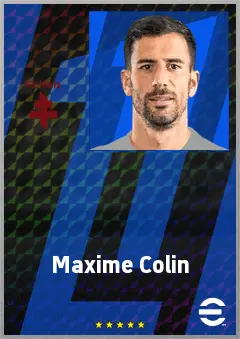 Maxime Colin eFootball 2026 player card, 70 OVR RB