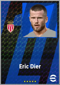 Eric Dier eFootball 2026 player card, 76 OVR CB