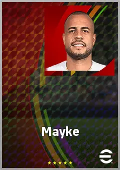 Mayke eFootball 2026 player card, 73 OVR RB