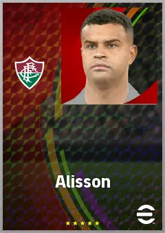 Alisson eFootball 2026 player card, 73 OVR CMF