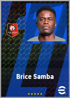 Brice Samba eFootball 2026 player card, 78 OVR GK