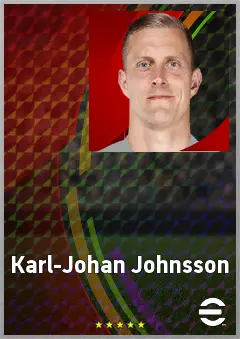 Karl-Johan Johnsson eFootball 2026 player card, 69 OVR GK