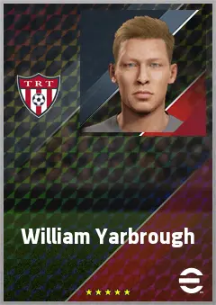 William Yarbrough eFootball 2026 player card, 71 OVR GK