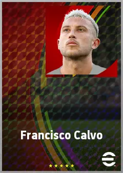 Francisco Calvo eFootball 2026 player card, 71 OVR CB