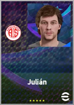 Julián eFootball 2026 player card, 69 OVR GK
