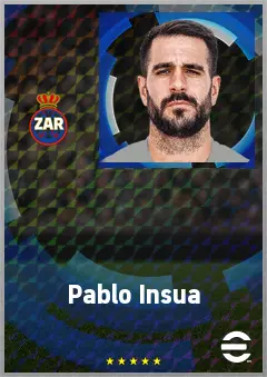 Pablo Insua eFootball 2026 player card, 70 OVR CB