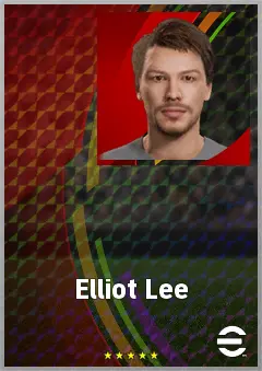 Elliot Lee eFootball 2026 player card, 69 OVR CMF