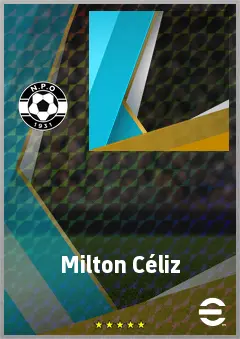 Milton Céliz eFootball 2026 player card, 73 OVR CMF