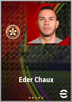 Eder Chaux eFootball 2026 player card, 72 OVR GK