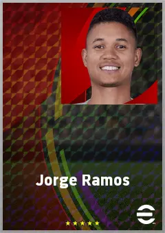 Jorge Ramos eFootball 2026 player card, 69 OVR CF