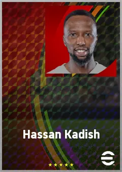 Hassan Kadish eFootball 2026 player card, 66 OVR LB