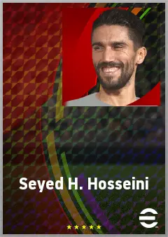 Seyed H. Hosseini eFootball 2026 player card, 69 OVR GK