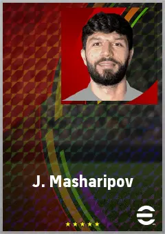 J. Masharipov eFootball 2026 player card, 72 OVR LWF