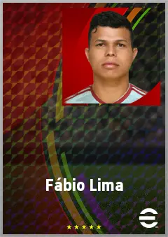 Fábio Lima eFootball 2026 player card, 73 OVR AMF