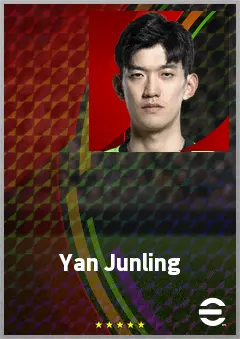 Yan Junling eFootball 2026 player card, 71 OVR GK