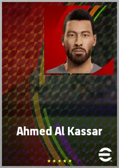 Ahmed Al Kassar eFootball 2026 player card, 67 OVR GK