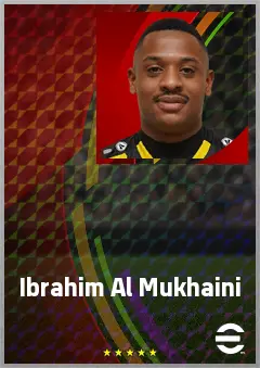 Ibrahim Al Mukhaini eFootball 2026 player card, 69 OVR GK