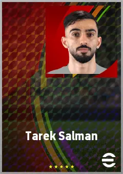 Tarek Salman eFootball 2026 player card, 71 OVR CB