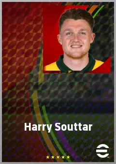 Harry Souttar eFootball 2026 player card, 74 OVR CB