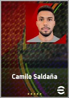Camilo Saldaña eFootball 2026 player card, 67 OVR LB