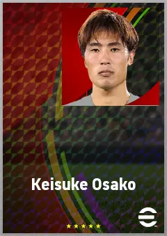 Osako Keisuke eFootball 2026 player card, 73 OVR GK