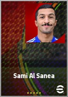 Sami Al Sanea eFootball 2026 player card, 65 OVR RB