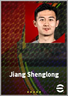 Jiang Shenglong eFootball 2026 player card, 70 OVR CB