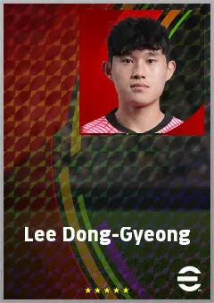 Lee Dong-Gyeong eFootball 2026 player card, 68 OVR AMF