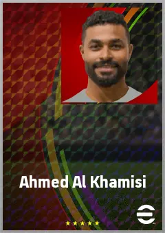 Ahmed Al Khamisi eFootball 2026 player card, 68 OVR CB