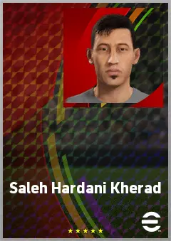 Saleh Hardani Kherad eFootball 2026 player card, 68 OVR RB