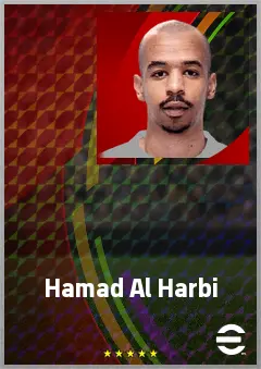 Hamad Al Harbi eFootball 2026 player card, 67 OVR CB