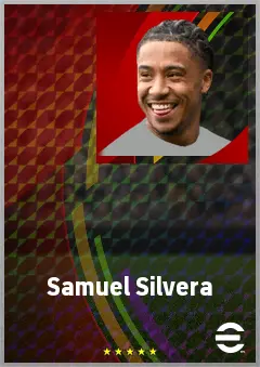 Samuel Silvera eFootball 2026 player card, 70 OVR LWF