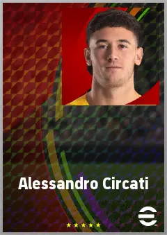 Alessandro Circati eFootball 2026 player card, 73 OVR CB