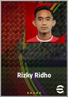Rizky Ridho eFootball 2026 player card, 67 OVR CB