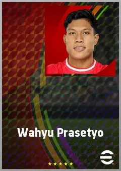 Wahyu Prasetyo eFootball 2026 player card, 65 OVR CB