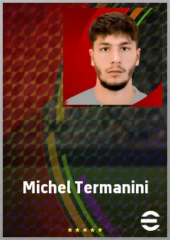 Michel Termanini eFootball 2026 player card, 66 OVR CB