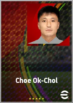 Choe Ok-Chol eFootball 2026 player card, 65 OVR RB
