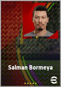 Salman Bormeya eFootball 2026 player card, 64 OVR LB