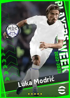 Luka Modrić eFootball 2026 player card, 94 OVR CMF
