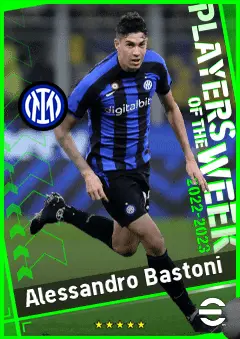 Alessandro Bastoni eFootball 2026 player card, 94 OVR CB