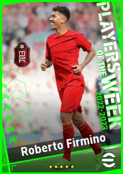 Roberto Firmino eFootball 2026 player card, 93 OVR CF