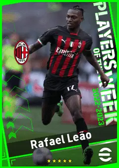 Rafael Leão eFootball 2026 player card, 94 OVR LMF