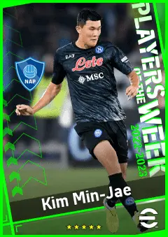 Kim Min-Jae eFootball 2026 player card, 92 OVR CB