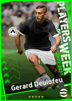 Gerard Deulofeu eFootball 2026 player card, 93 OVR CF
