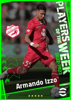 Armando Izzo eFootball 2026 player card, 88 OVR CB
