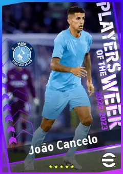 João Cancelo eFootball 2026 player card, 95 OVR LB
