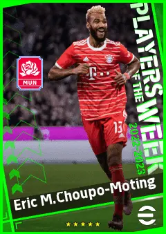 Eric M.Choupo-Moting eFootball 2026 player card, 92 OVR CF