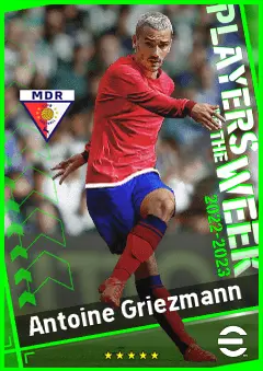 Antoine Griezmann eFootball 2026 player card, 94 OVR CF
