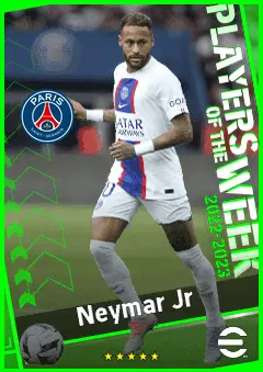 Neymar Jr eFootball 2026 player card, 95 OVR LWF