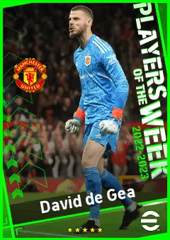 David de Gea eFootball 2026 player card, 94 OVR GK